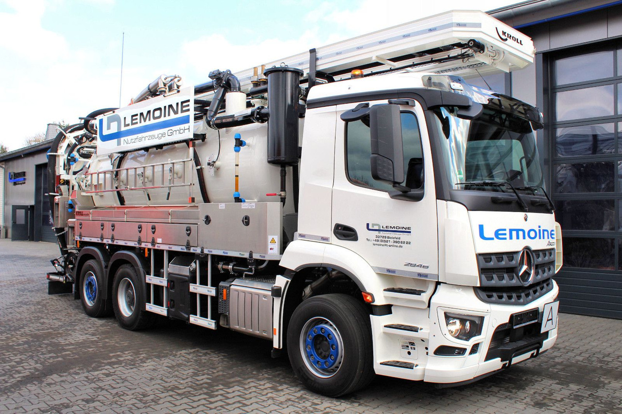 Mercedes-Benz AROCS 2546 6x2 Kroll 14m³ WRG Wasserrückgewinner - Čistič odpadových jam: obrázek 2 Mercedes-Benz AROCS 2546 6x2 Kroll 14m³ WRG Wasserrückgewinner - Čistič odpadových jam: obrázek 2