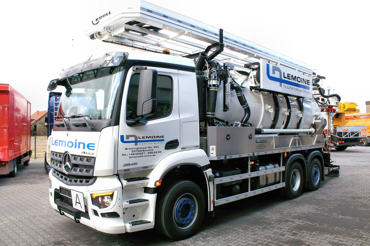 Mercedes-Benz AROCS 2546 6x2 Kroll 14m³ WRG Wasserrückgewinner - Čistič odpadových jam: obrázek 3 Mercedes-Benz AROCS 2546 6x2 Kroll 14m³ WRG Wasserrückgewinner - Čistič odpadových jam: obrázek 3