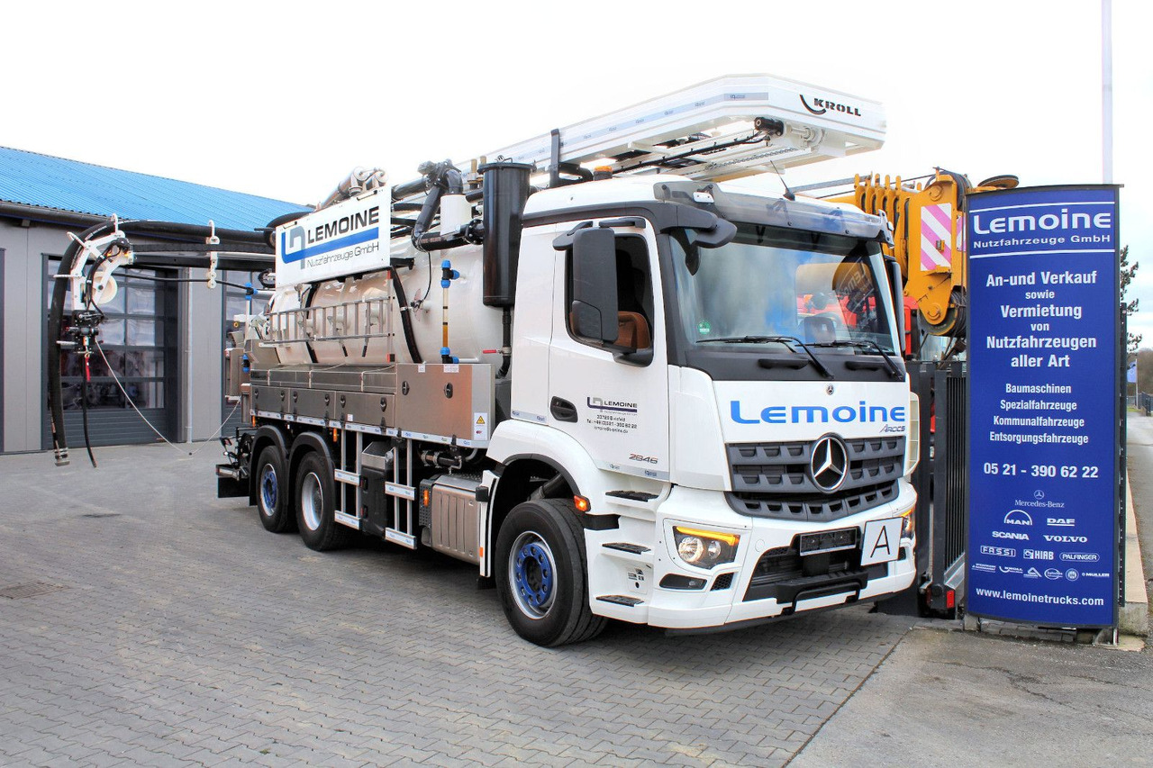Mercedes-Benz AROCS 2546 6x2 Kroll 14m³ WRG Wasserrückgewinner - Čistič odpadových jam: obrázek 1 Mercedes-Benz AROCS 2546 6x2 Kroll 14m³ WRG Wasserrückgewinner - Čistič odpadových jam: obrázek 1