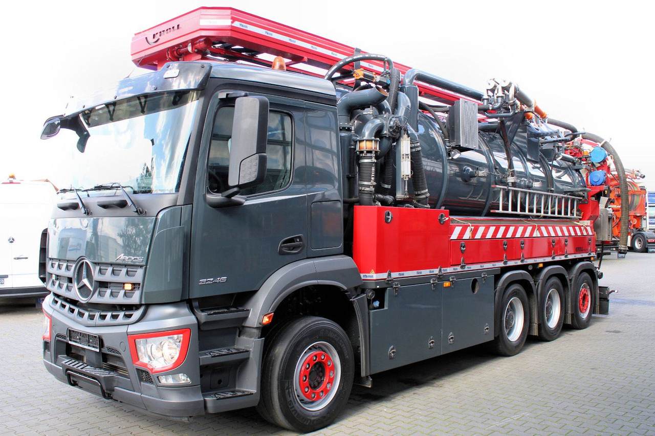 Mercedes-Benz AROCS 3246 8x4 Kroll 16m³ WRG Winterheizung -15C - Čistič odpadových jam: obrázek 2 Mercedes-Benz AROCS 3246 8x4 Kroll 16m³ WRG Winterheizung -15C - Čistič odpadových jam: obrázek 2