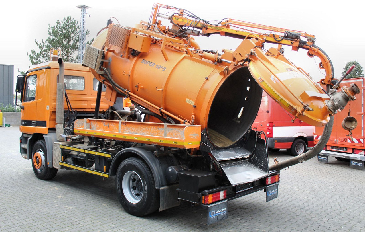 Mercedes-Benz Actros 1831 4x2 Hellmers 6,5m³ V2A INOX Kipper - Čistič odpadových jam: obrázek 3 Mercedes-Benz Actros 1831 4x2 Hellmers 6,5m³ V2A INOX Kipper - Čistič odpadových jam: obrázek 3