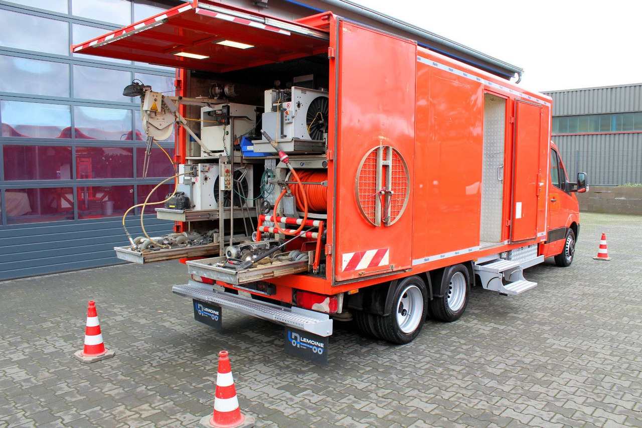 Mercedes-Benz Sprinter 719 V6 CDI 2m³HD-Spül+IBAK TV-Kanal 3D - Čistič odpadových jam: obrázek 1 Mercedes-Benz Sprinter 719 V6 CDI 2m³HD-Spül+IBAK TV-Kanal 3D - Čistič odpadových jam: obrázek 1