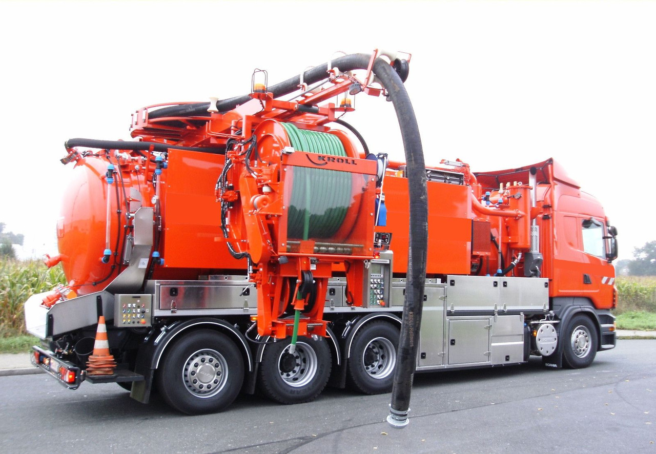 Scania R450 8x4 Kroll 19m³ W-Rückgewinner Kombi-HD +ADR - Čistič odpadových jam: obrázek 1 Scania R450 8x4 Kroll 19m³ W-Rückgewinner Kombi-HD +ADR - Čistič odpadových jam: obrázek 1