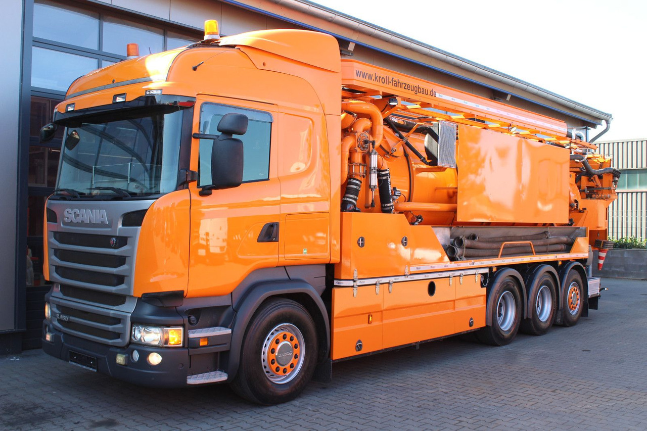 Scania R450 8x4 Kroll 19m³ Wasserrückgewinner Kombi-HD - Čistič odpadových jam: obrázek 4 Scania R450 8x4 Kroll 19m³ Wasserrückgewinner Kombi-HD - Čistič odpadových jam: obrázek 4