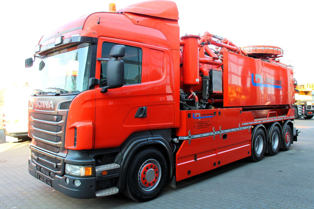 Scania R560 V8 8x4 Kroll 20m³ WRG 2x HD-Pumpe 620 Liter - Čistič odpadových jam: obrázek 4 Scania R560 V8 8x4 Kroll 20m³ WRG 2x HD-Pumpe 620 Liter - Čistič odpadových jam: obrázek 4