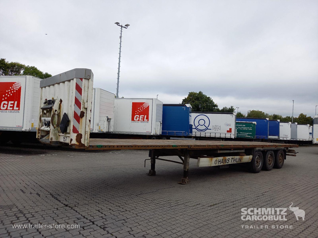 KRONE Auflieger Plateau Standard - Návěs valník/ Plato: obrázek 5 KRONE Auflieger Plateau Standard - Návěs valník/ Plato: obrázek 5