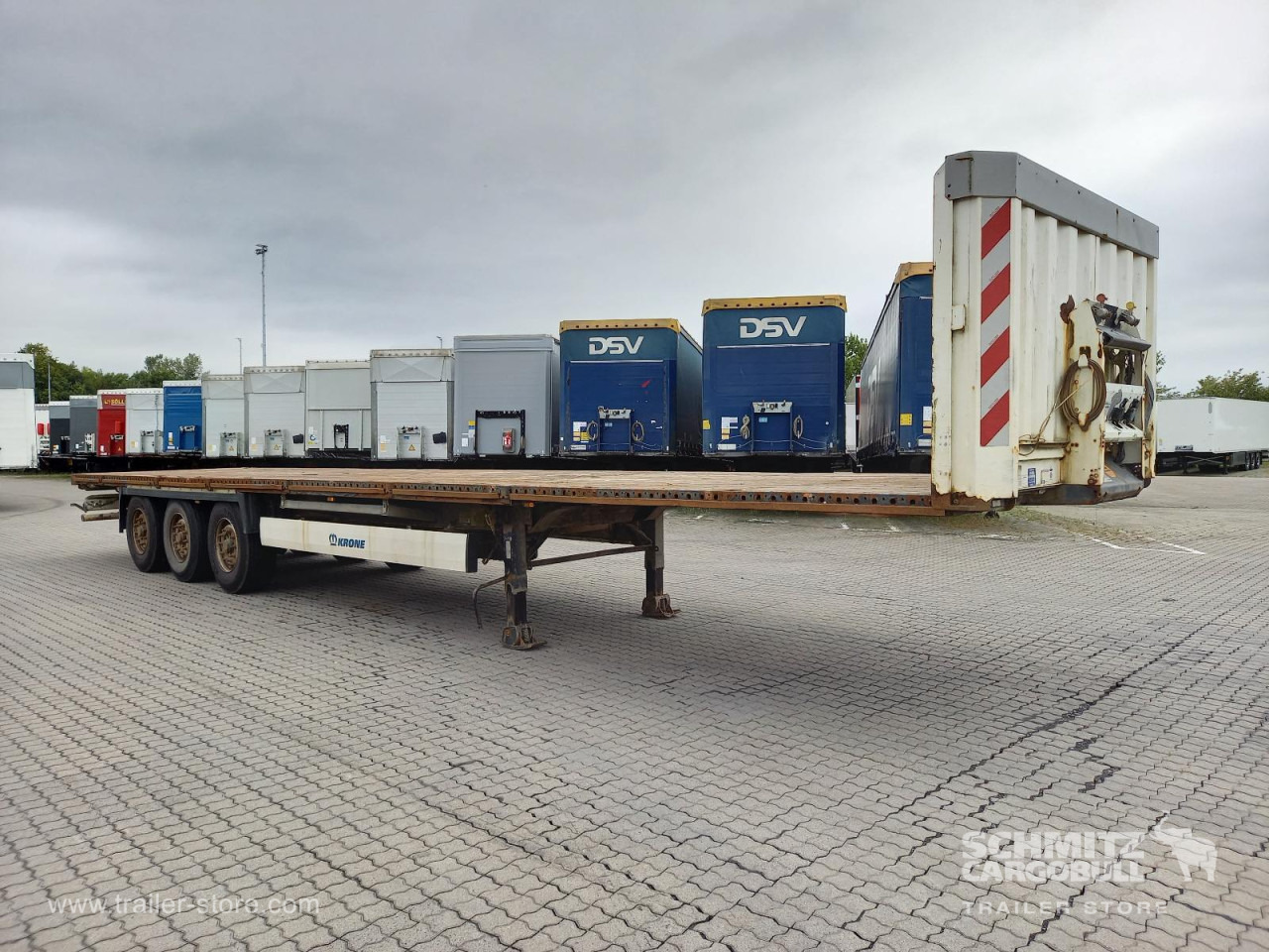 KRONE Auflieger Plateau Standard - Návěs valník/ Plato: obrázek 1 KRONE Auflieger Plateau Standard - Návěs valník/ Plato: obrázek 1