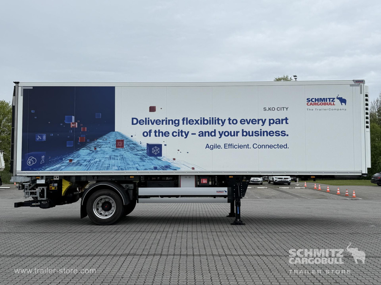Izotermický návěs SCHMITZ Auflieger Tiefkühler Standard Taillift: obrázek 15 Izotermický návěs SCHMITZ Auflieger Tiefkühler Standard Taillift: obrázek 15
