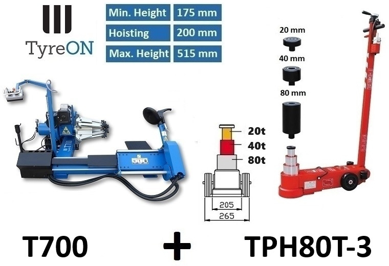 T700 + TPH80T-3 - Vybavení garáže/ Dílny: obrázek 1 T700 + TPH80T-3 - Vybavení garáže/ Dílny: obrázek 1