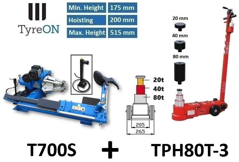 T700S + TPH80T-3 - Vybavení garáže/ Dílny: obrázek 1 T700S + TPH80T-3 - Vybavení garáže/ Dílny: obrázek 1