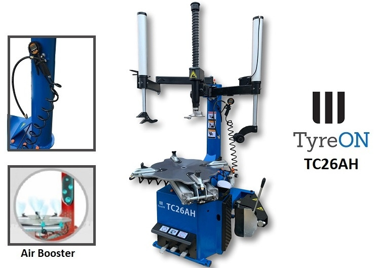 TC26AH car tyre changer - 2 helper arms - Air booster - Vybavení garáže/ Dílny: obrázek 1 TC26AH car tyre changer - 2 helper arms - Air booster - Vybavení garáže/ Dílny: obrázek 1