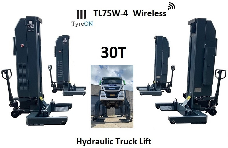 Vybavení garáže/ Dílny TL75W-4 30T Mobile truck lift - wireless - battery powered: obrázek 9