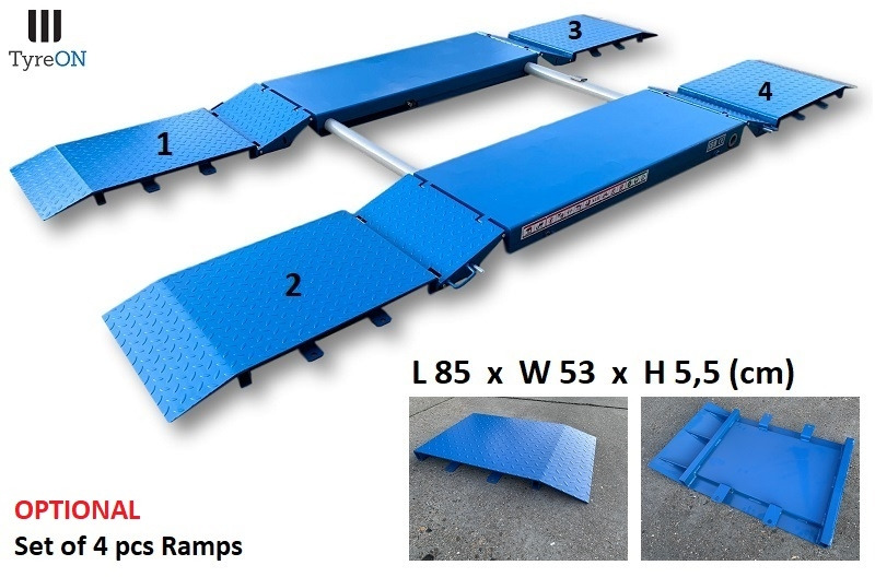 TyreON TR10 Ramp Set - Vybavení garáže/ Dílny: obrázek 1 TyreON TR10 Ramp Set - Vybavení garáže/ Dílny: obrázek 1