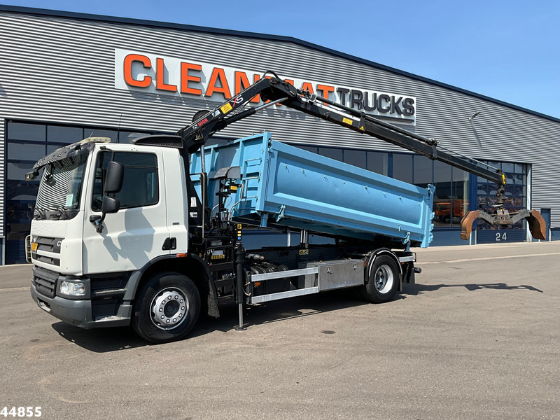 DAF FA 65 CF 250 Hiab 8 Tonmeter laadkraan - Sklápěč, Auto s hydraulickou rukou: obrázek 1 DAF FA 65 CF 250 Hiab 8 Tonmeter laadkraan - Sklápěč, Auto s hydraulickou rukou: obrázek 1