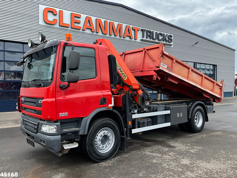 DAF FA 75 CF 360 Palfinger 12 Tonmeter laadkraan - Sklápěč, Auto s hydraulickou rukou: obrázek 3 DAF FA 75 CF 360 Palfinger 12 Tonmeter laadkraan - Sklápěč, Auto s hydraulickou rukou: obrázek 3