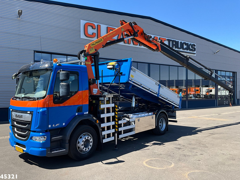 DAF FA LF 230 Euro 6 Palfinger 18 Tonmeter laadkraan Just 6.783 km! - Sklápěč, Auto s hydraulickou rukou: obrázek 1 DAF FA LF 230 Euro 6 Palfinger 18 Tonmeter laadkraan Just 6.783 km! - Sklápěč, Auto s hydraulickou rukou: obrázek 1