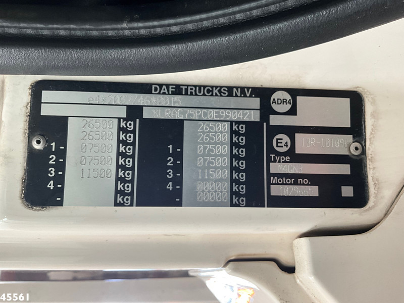 Vůz na odvoz odpadků DAF FAG 75 CF 250 Haller 20m³: obrázek 17