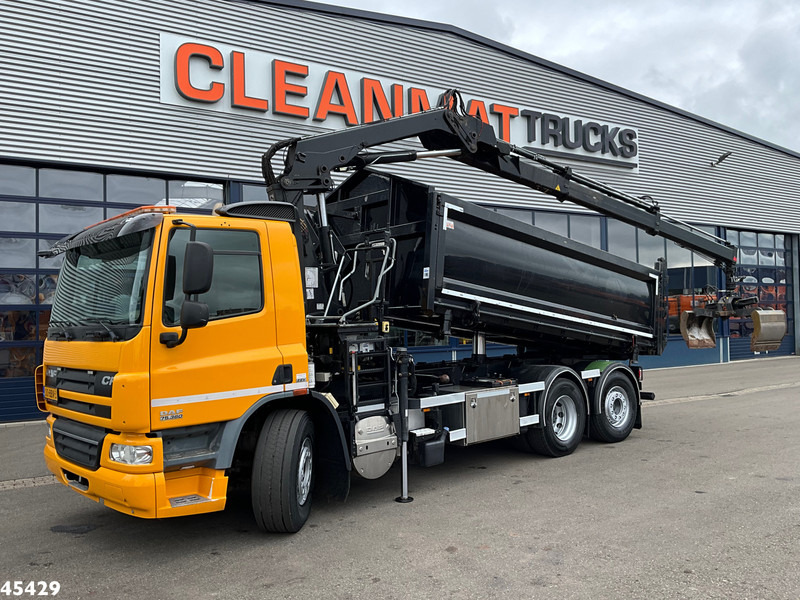DAF FAN 75 CF 360 Hiab 12 Tonmeter laadkraan + Kipper 15m³ Just 177.993 km! - Sklápěč, Auto s hydraulickou rukou: obrázek 1 DAF FAN 75 CF 360 Hiab 12 Tonmeter laadkraan + Kipper 15m³ Just 177.993 km! - Sklápěč, Auto s hydraulickou rukou: obrázek 1
