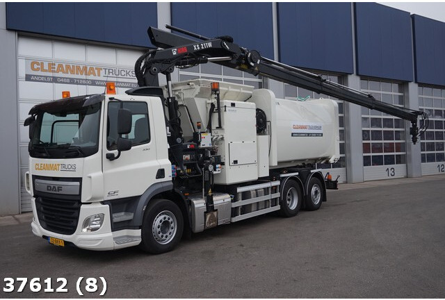 DAF FAN CF 330 Welvaarts weegsysteem 21 ton/meter laadkraan - Vůz na odvoz odpadků: obrázek 1 DAF FAN CF 330 Welvaarts weegsysteem 21 ton/meter laadkraan - Vůz na odvoz odpadků: obrázek 1