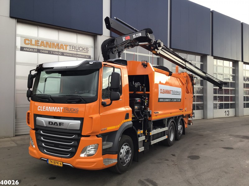 DAF FAN CF 340 Hiab 21 Tonmeter laadkraan - Vůz na odvoz odpadků: obrázek 1 DAF FAN CF 340 Hiab 21 Tonmeter laadkraan - Vůz na odvoz odpadků: obrázek 1