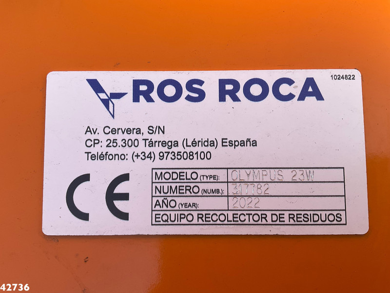 Vůz na odvoz odpadků DAF FAN CF 340 Terberg RosRoca 23m³ + AE weegsysteem: obrázek 19