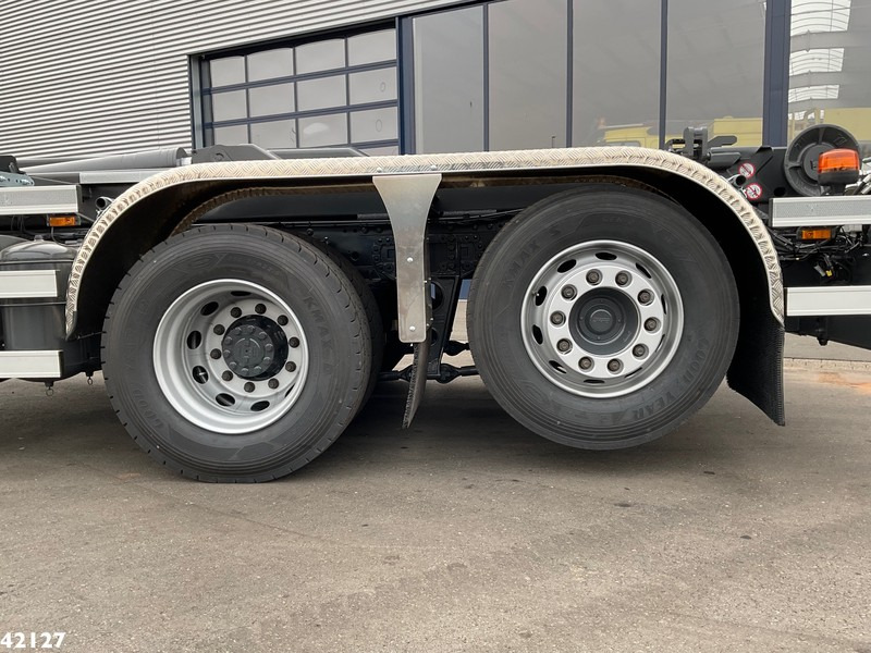 Hákový nosič kontejnerů, Auto s hydraulickou rukou DAF FAN CF 430 HMF 23 Tonmeter laadkraan: obrázek 9