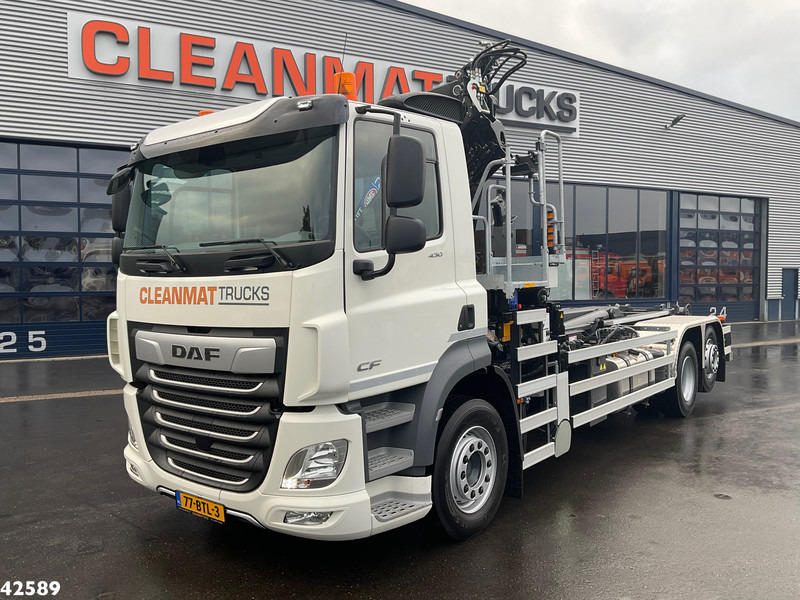DAF FAN CF 430 HMF 23 Tonmeter laadkraan - Hákový nosič kontejnerů, Auto s hydraulickou rukou: obrázek 2 DAF FAN CF 430 HMF 23 Tonmeter laadkraan - Hákový nosič kontejnerů, Auto s hydraulickou rukou: obrázek 2