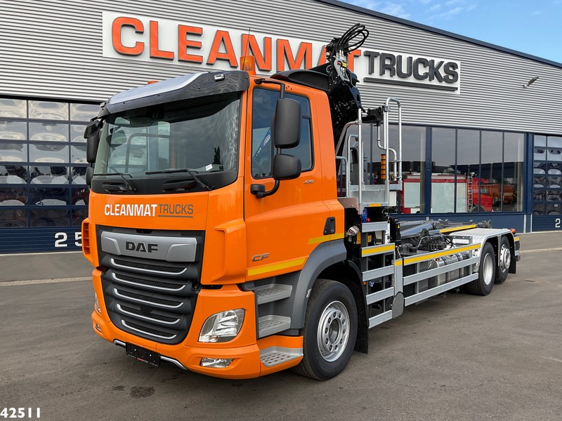 DAF FAN CF 430 HMF 23 Tonmeter laadkraan - Hákový nosič kontejnerů, Auto s hydraulickou rukou: obrázek 2 DAF FAN CF 430 HMF 23 Tonmeter laadkraan - Hákový nosič kontejnerů, Auto s hydraulickou rukou: obrázek 2