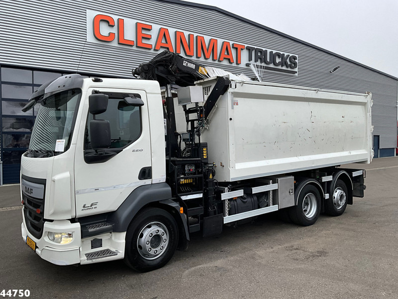 DAF FAN LF 220 Euro 6 Hiab 11 Tonmeter laadkraan Just 166.649 Km! - Sklápěč, Auto s hydraulickou rukou: obrázek 2 DAF FAN LF 220 Euro 6 Hiab 11 Tonmeter laadkraan Just 166.649 Km! - Sklápěč, Auto s hydraulickou rukou: obrázek 2