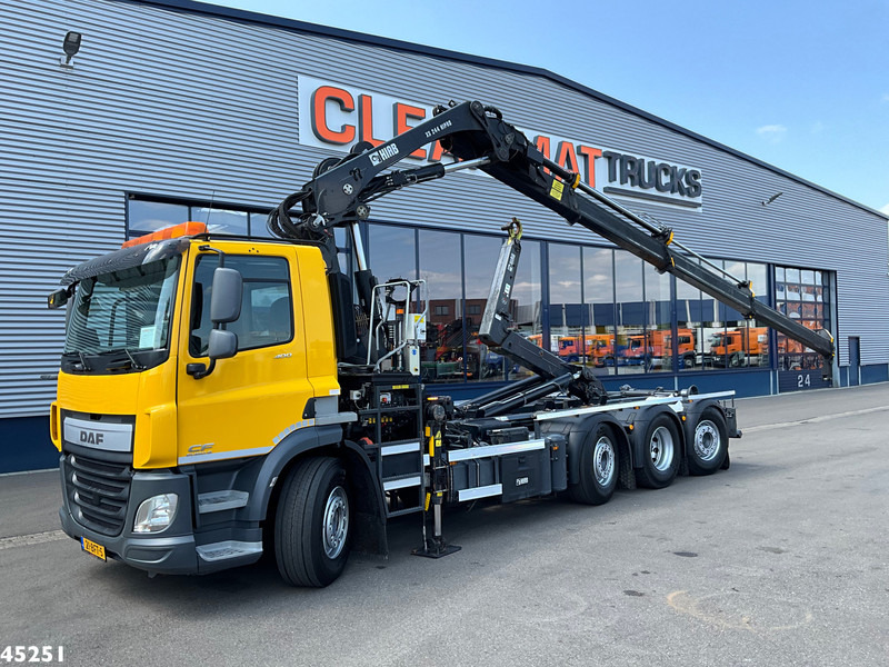 DAF FAQ СF 400 8x2 Euro 6 Hiab 24 Tonmeter laadkraan Just 147.273 km! - Hákový nosič kontejnerů, Auto s hydraulickou rukou: obrázek 1 DAF FAQ СF 400 8x2 Euro 6 Hiab 24 Tonmeter laadkraan Just 147.273 km! - Hákový nosič kontejnerů, Auto s hydraulickou rukou: obrázek 1