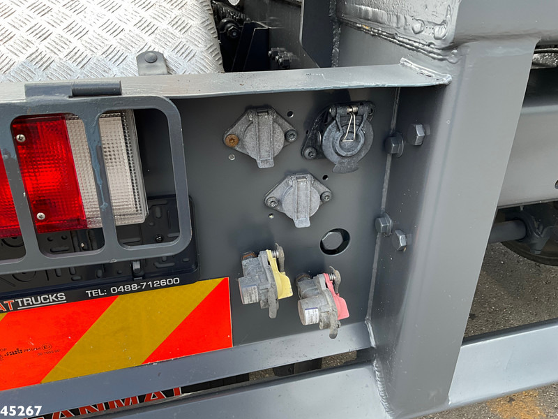 Hákový nosič kontejnerů, Auto s hydraulickou rukou DAF FAS 85 CF 410 Effer 16 Tonmeter laadkraan: obrázek 7