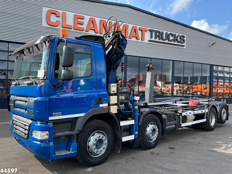 DAF FAX 85 CF 360 8x2 Euro 5 Hiab 16 Tonmeter laadkraan - Hákový nosič kontejnerů, Auto s hydraulickou rukou: obrázek 2 DAF FAX 85 CF 360 8x2 Euro 5 Hiab 16 Tonmeter laadkraan - Hákový nosič kontejnerů, Auto s hydraulickou rukou: obrázek 2