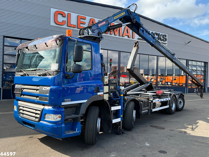 DAF FAX 85 CF 360 8x2 Euro 5 Hiab 16 Tonmeter laadkraan - Hákový nosič kontejnerů, Auto s hydraulickou rukou: obrázek 1 DAF FAX 85 CF 360 8x2 Euro 5 Hiab 16 Tonmeter laadkraan - Hákový nosič kontejnerů, Auto s hydraulickou rukou: obrázek 1