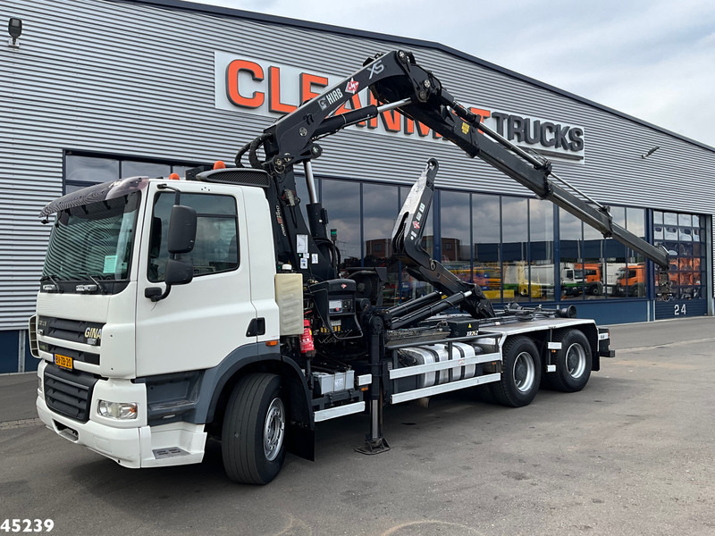 Ginaf X 3232 S Euro 5 Manual Hiab 28 Tonmeter laadkraan - Hákový nosič kontejnerů, Auto s hydraulickou rukou: obrázek 1 Ginaf X 3232 S Euro 5 Manual Hiab 28 Tonmeter laadkraan - Hákový nosič kontejnerů, Auto s hydraulickou rukou: obrázek 1
