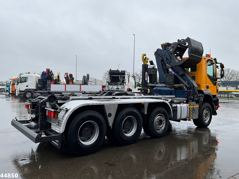 Iveco Trakker AD380T41W 8x6 Euro 6 HMF 19 Tonmeter Z-kraan - Hákový nosič kontejnerů, Auto s hydraulickou rukou: obrázek 4 Iveco Trakker AD380T41W 8x6 Euro 6 HMF 19 Tonmeter Z-kraan - Hákový nosič kontejnerů, Auto s hydraulickou rukou: obrázek 4