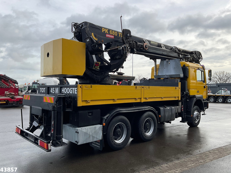 Auto s hydraulickou rukou MAN F2000 6x6 Full Steel Manual Palfinger 68 Meter Dachdecker kran Just 54.133 km!: obrázek 8