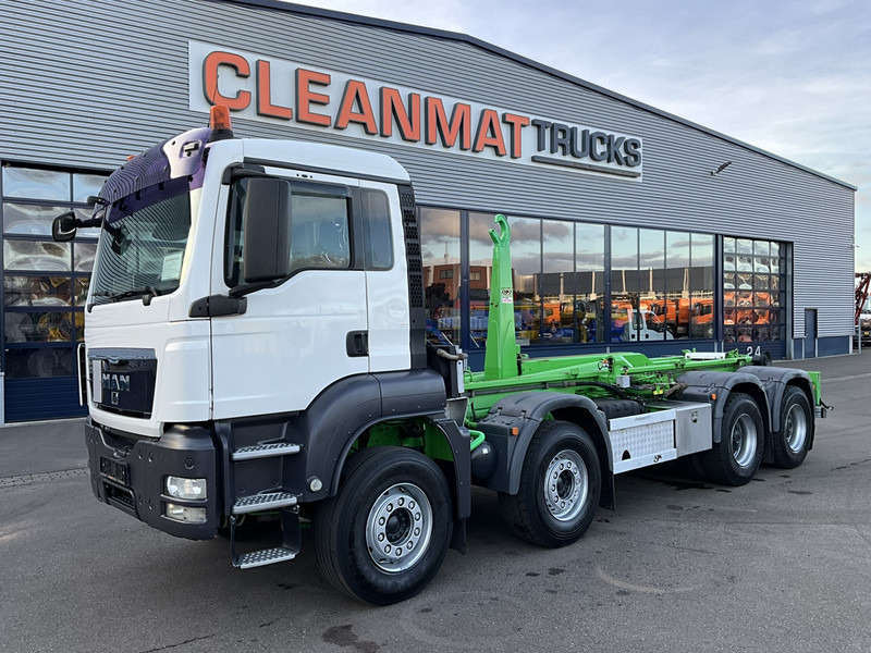 MAN TGA 41.440 8x4 Full Steel AJK 26 Ton Haakarmsysteem - Hákový nosič kontejnerů: obrázek 2 MAN TGA 41.440 8x4 Full Steel AJK 26 Ton Haakarmsysteem - Hákový nosič kontejnerů: obrázek 2