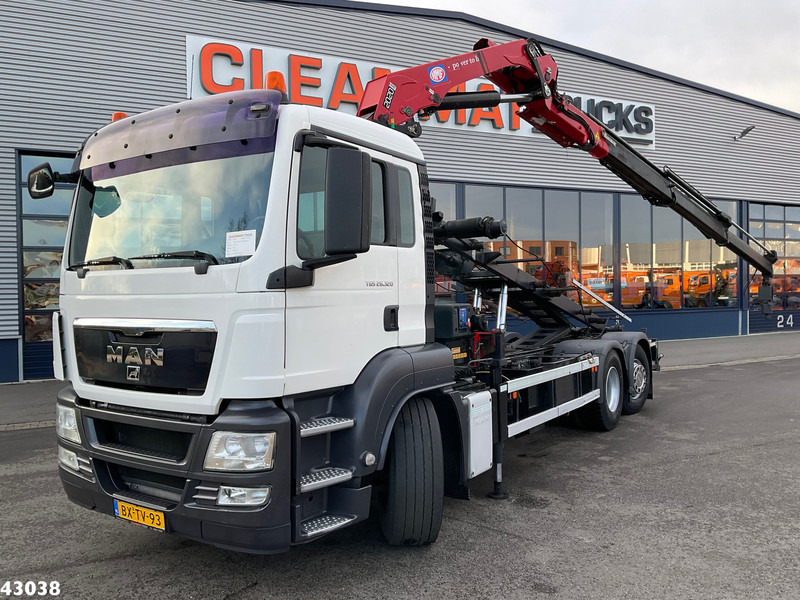 MAN TGS 26.320 HMF 20 Tonmeter laadkraan - Nákladní auto - kabelový systém, Auto s hydraulickou rukou: obrázek 1 MAN TGS 26.320 HMF 20 Tonmeter laadkraan - Nákladní auto - kabelový systém, Auto s hydraulickou rukou: obrázek 1