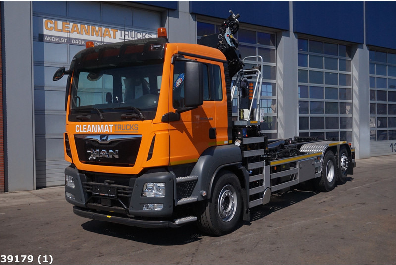 MAN TGS 26.420 HMF 21 Tonmeter laadkraan Just 170.296 km! - Hákový nosič kontejnerů, Auto s hydraulickou rukou: obrázek 2 MAN TGS 26.420 HMF 21 Tonmeter laadkraan Just 170.296 km! - Hákový nosič kontejnerů, Auto s hydraulickou rukou: obrázek 2