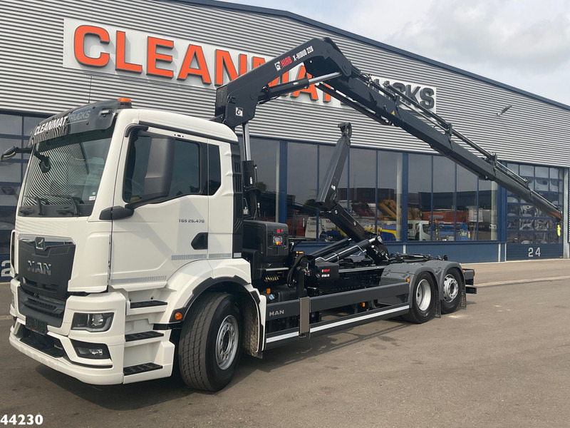 MAN TGS 26.470 Hiab 22 Tonmeter laadkraan NEW AND UNUSED! - Hákový nosič kontejnerů, Auto s hydraulickou rukou: obrázek 1 MAN TGS 26.470 Hiab 22 Tonmeter laadkraan NEW AND UNUSED! - Hákový nosič kontejnerů, Auto s hydraulickou rukou: obrázek 1