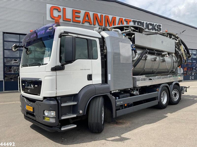 MAN TGS 28.440 FFG Flensburger 12,5m³ Saug/Spul combi Waterrecycling - Čistič odpadových jam: obrázek 2 MAN TGS 28.440 FFG Flensburger 12,5m³ Saug/Spul combi Waterrecycling - Čistič odpadových jam: obrázek 2