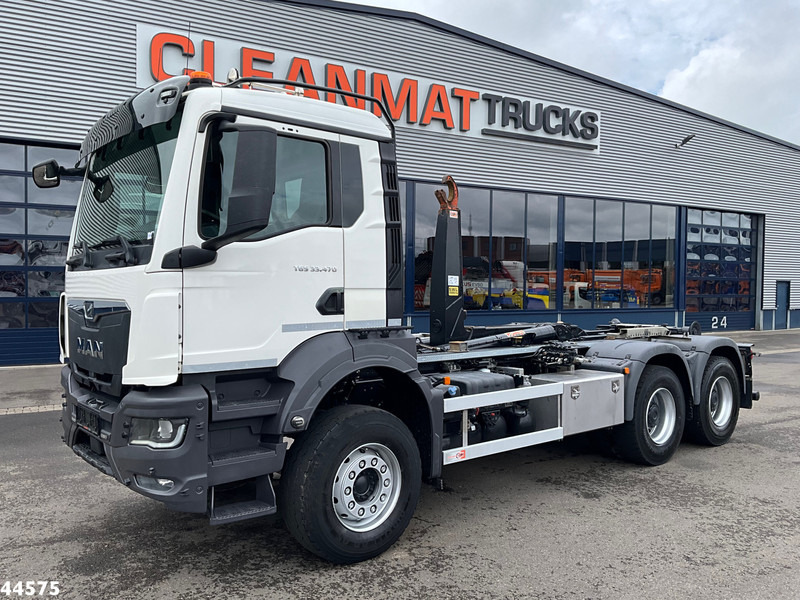 MAN TGS 33.470 6x4 Euro 6 Full Steel AJK 20 Ton haakarmsysteem - Hákový nosič kontejnerů: obrázek 2 MAN TGS 33.470 6x4 Euro 6 Full Steel AJK 20 Ton haakarmsysteem - Hákový nosič kontejnerů: obrázek 2