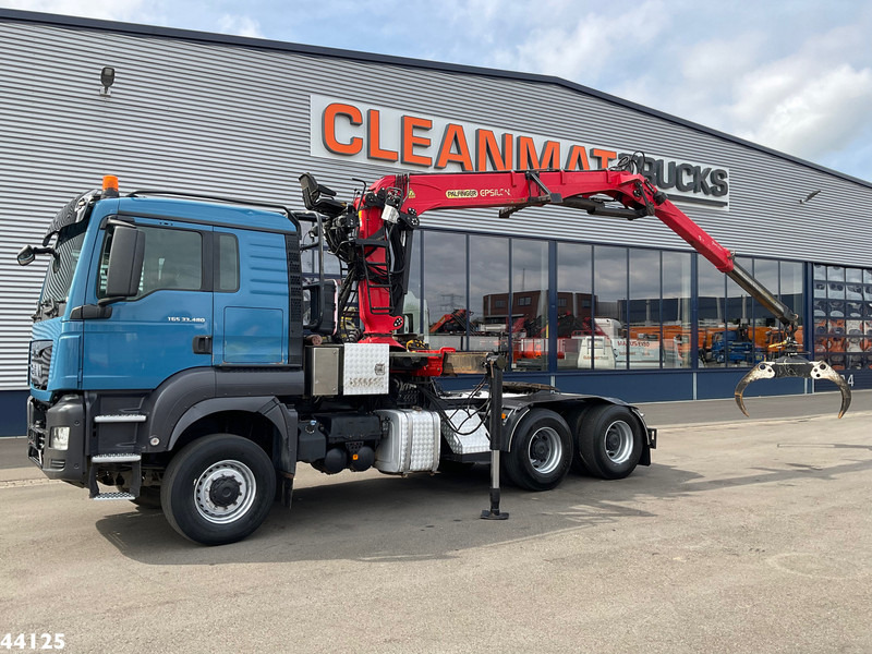 MAN TGS 33.480 6x6 Euro 6 Palfinger 27 Tonmeter boomkraan - Auto s hydraulickou rukou: obrázek 1 MAN TGS 33.480 6x6 Euro 6 Palfinger 27 Tonmeter boomkraan - Auto s hydraulickou rukou: obrázek 1