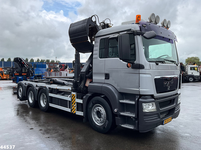 MAN TGS 35.400 8x4 HMF 16 Tonmeter Z-kraan - Hákový nosič kontejnerů: obrázek 5 MAN TGS 35.400 8x4 HMF 16 Tonmeter Z-kraan - Hákový nosič kontejnerů: obrázek 5