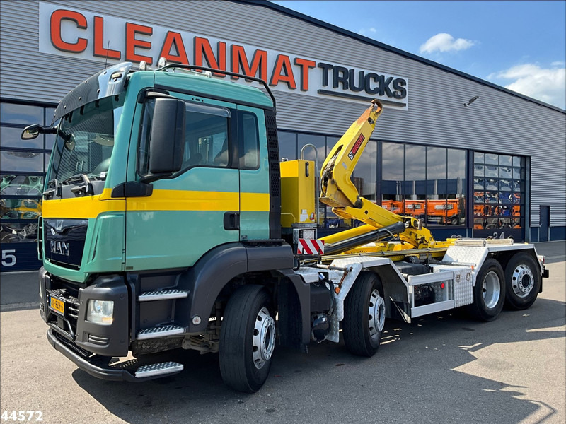 MAN TGS 35.440 8x2 Euro 6 Multilift 26 Ton haakarmsysteem - Hákový nosič kontejnerů: obrázek 1 MAN TGS 35.440 8x2 Euro 6 Multilift 26 Ton haakarmsysteem - Hákový nosič kontejnerů: obrázek 1