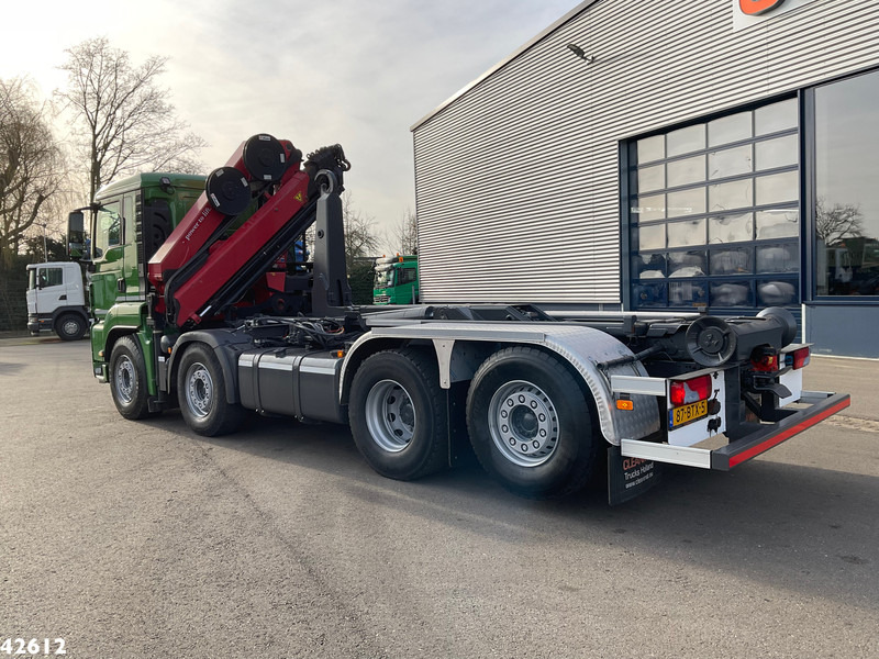 MAN TGS 35.460 8x2 Euro 6 HMF 26 Tonmeter laadkraan - Hákový nosič kontejnerů, Auto s hydraulickou rukou: obrázek 4 MAN TGS 35.460 8x2 Euro 6 HMF 26 Tonmeter laadkraan - Hákový nosič kontejnerů, Auto s hydraulickou rukou: obrázek 4