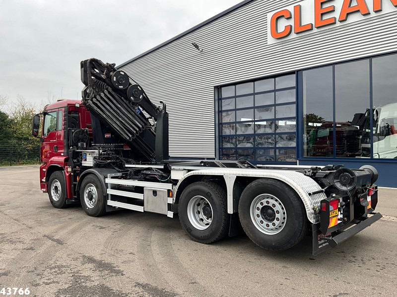 MAN TGS 35.480 8x4H Euro 6 HMF 40 Tonmeter laadkraan + Fly-Jib - Hákový nosič kontejnerů, Auto s hydraulickou rukou: obrázek 5 MAN TGS 35.480 8x4H Euro 6 HMF 40 Tonmeter laadkraan + Fly-Jib - Hákový nosič kontejnerů, Auto s hydraulickou rukou: obrázek 5