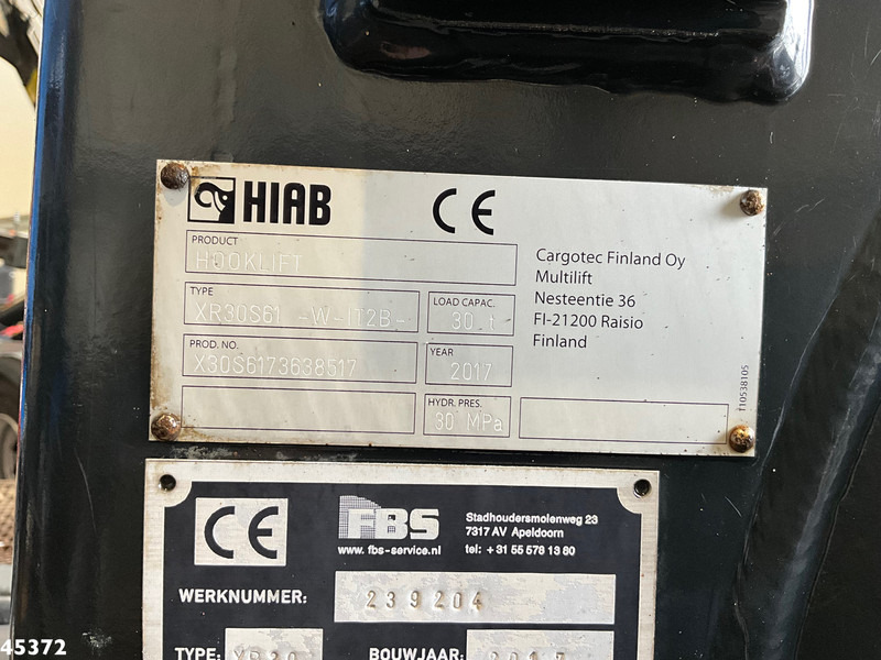 Hákový nosič kontejnerů MAN TGS 36.460 8x4 Euro 6 Hiab 30 Ton haakarmsysteem: obrázek 20