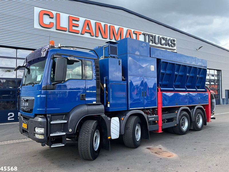 MAN TGS 41.440 8x4 Full Steel Reschwitzer 10m³ Saugbagger Just 132.502 Km! - Čistič odpadových jam: obrázek 4 MAN TGS 41.440 8x4 Full Steel Reschwitzer 10m³ Saugbagger Just 132.502 Km! - Čistič odpadových jam: obrázek 4