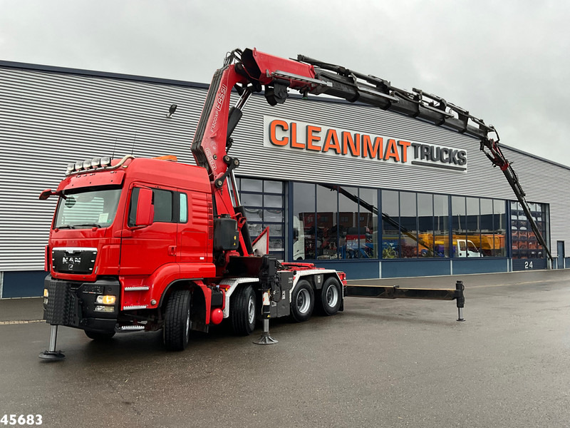 MAN TGS 41.480 8x4 ZF Intarder Fassi 130 Tonmeter laadkraan + Fly-JIb - Auto s hydraulickou rukou: obrázek 1 MAN TGS 41.480 8x4 ZF Intarder Fassi 130 Tonmeter laadkraan + Fly-JIb - Auto s hydraulickou rukou: obrázek 1